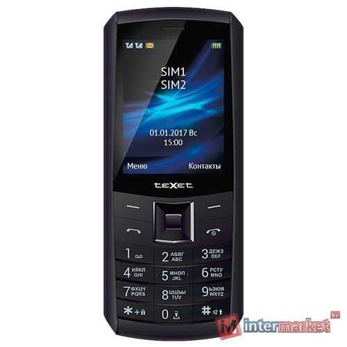 Телефон teXet TM-D328, Black